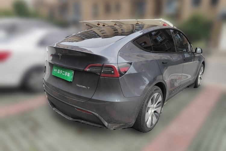 Used Tesla Model Y 2022 Revised Version Rear-Wheel Drive Rear Right 45 Deg