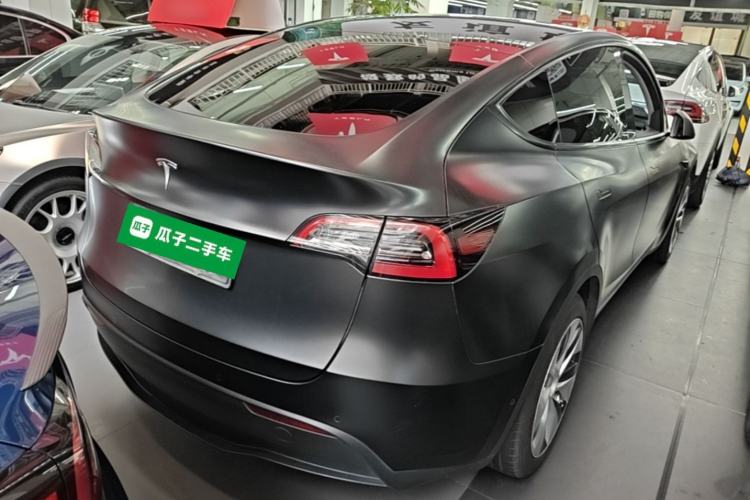 Used Tesla Model Y 2022 Revised Version Rear-Wheel Drive Rear Right 45 Deg