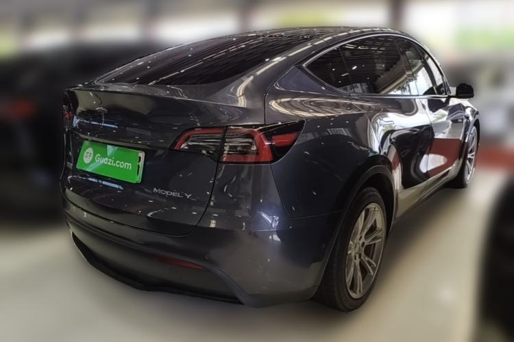 Used Tesla Model Y 2022 Revised Version Rear-Wheel Drive Rear Right 45 Deg