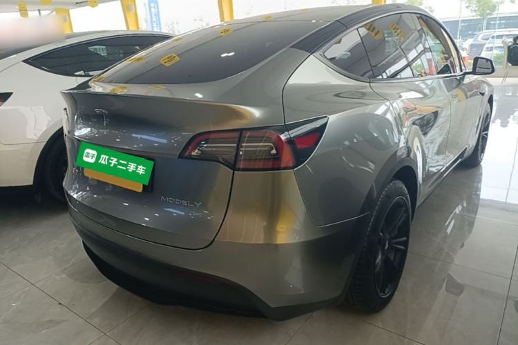 Used Tesla Model Y 2022 Revised Version Rear-Wheel Drive Rear Right 45 Deg