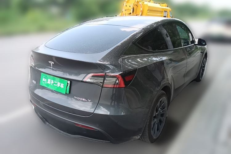 Used Tesla Model Y 2022 Rear-Wheel-Drive Version Rear Right 45 Deg