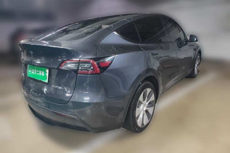 Used Tesla Model Y 2022 Revised Version Rear-Wheel Drive Rear Right 45 Deg