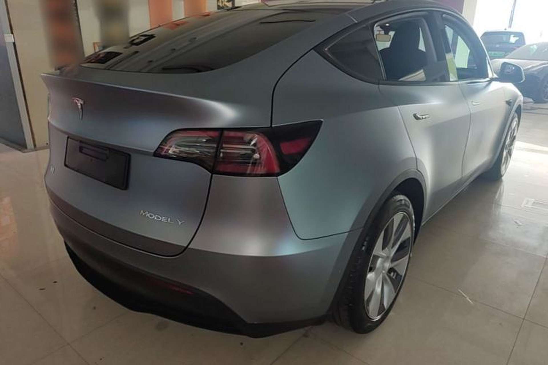 Used Tesla Model Y 2022 Rear-Wheel-Drive Version Rear Right 45 Deg