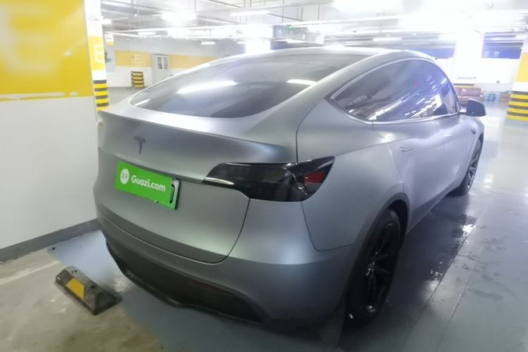Used Tesla Model Y 2022 Revised Version Rear-Wheel Drive Rear Right 45 Deg
