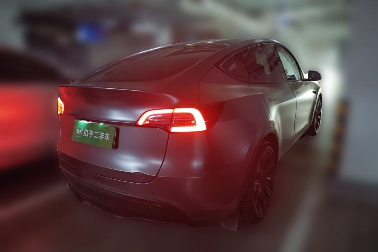 Used Tesla Model Y 2022 Rear-Wheel-Drive Version Rear Right 45 Deg