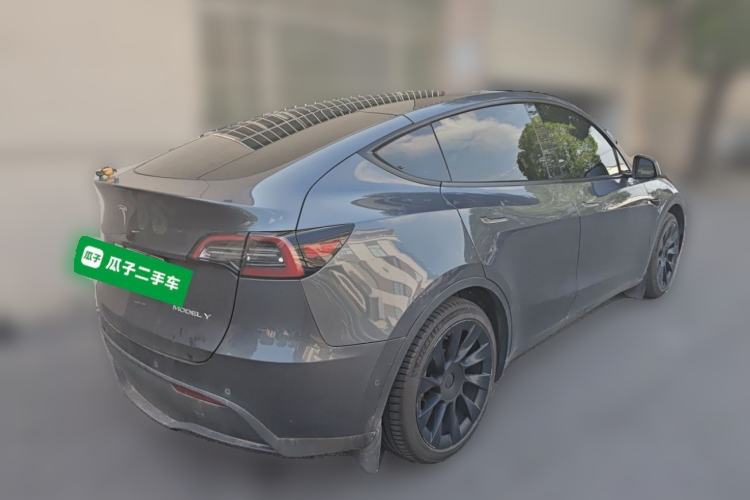 Used Tesla Model Y 2022 Rear-Wheel-Drive Version Rear Right 45 Deg