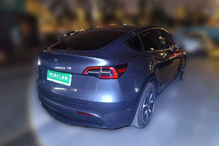 Used Tesla Model Y 2022 Revised Version Rear-Wheel Drive Rear Right 45 Deg