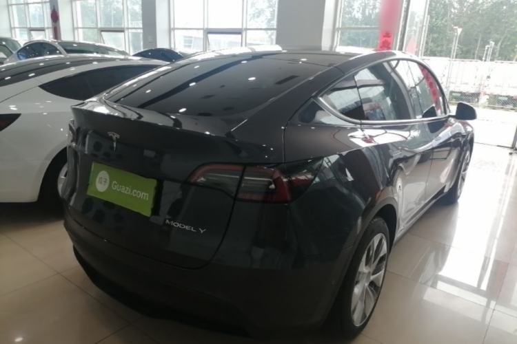 Used Tesla Model Y 2022 Revised Version Rear-Wheel Drive Rear Right 45 Deg