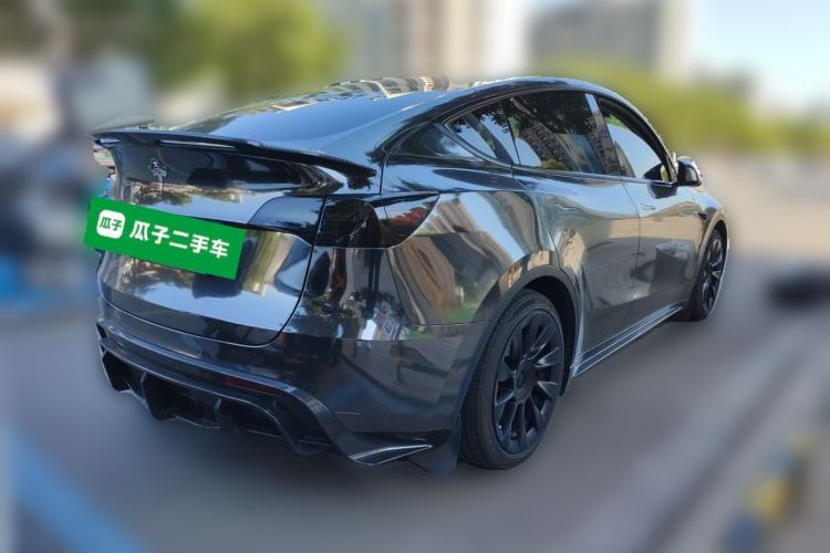 Used Tesla Model Y 2022 Rear-Wheel-Drive Version Rear Right 45 Deg