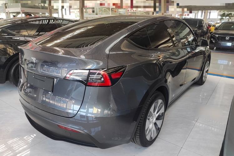 Used Tesla Model Y 2022 Revised Version Rear-Wheel Drive Rear Right 45 Deg
