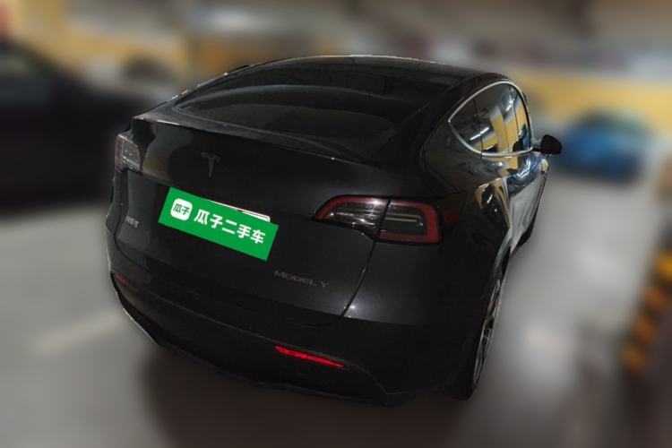 Used Tesla Model Y 2022 Rear-Wheel-Drive Version Rear Right 45 Deg