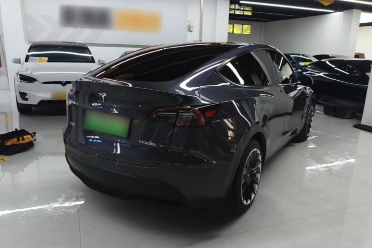Used Tesla Model Y 2022 Revised Version Rear-Wheel Drive Rear Right 45 Deg
