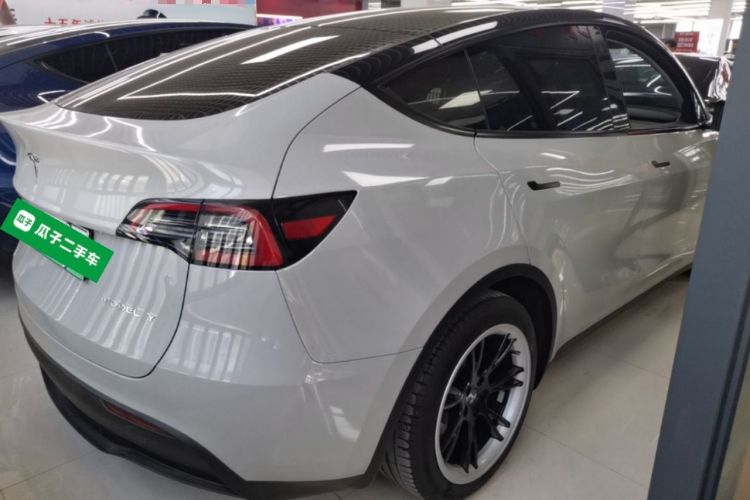 Used Tesla Model Y 2022 Revised Version Rear-Wheel Drive Rear Right 45 Deg
