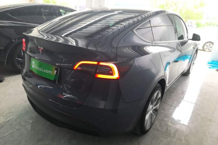 Used Tesla Model Y 2022 Revised Version Rear-Wheel Drive Rear Right 45 Deg