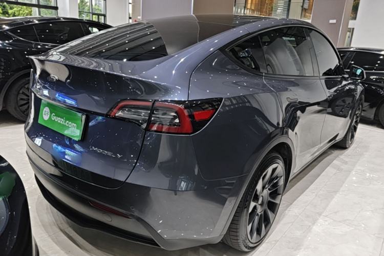 Used Tesla Model Y 2022 Revised Version Rear-Wheel Drive Rear Right 45 Deg