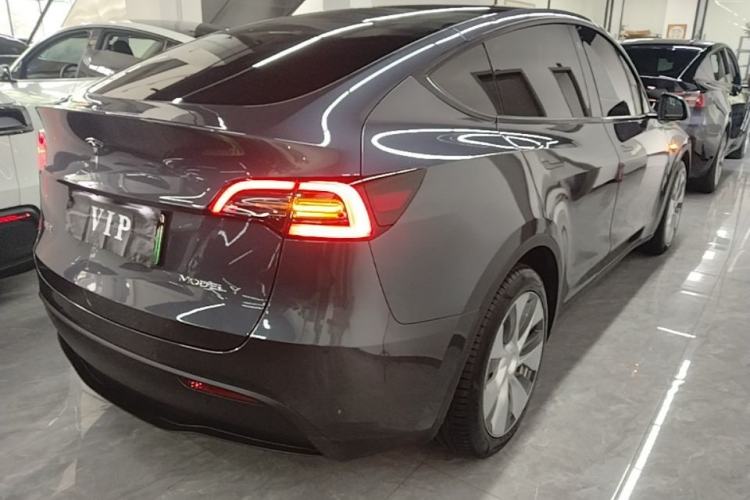 Used Tesla Model Y 2022 Revised Version Rear-Wheel Drive Rear Right 45 Deg