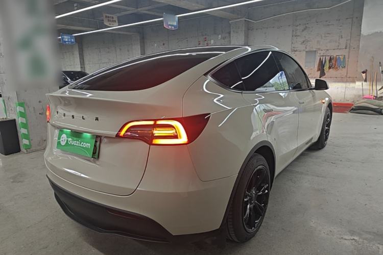 Used Tesla Model Y 2022 Revised Version Rear-Wheel Drive Rear Right 45 Deg