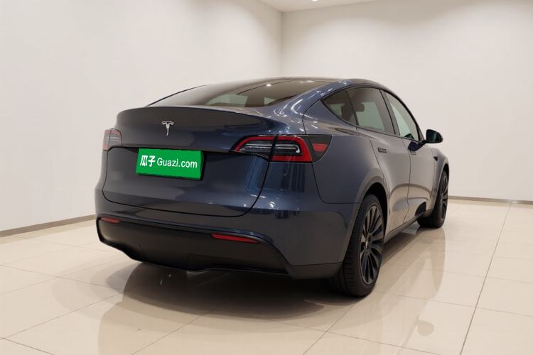 Used Tesla Model Y 2022 Revised Version Rear-Wheel Drive Rear Right 45 Deg