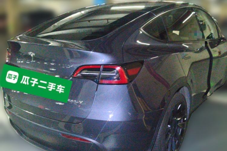 Used Tesla Model Y 2022 Revised Version Rear-Wheel Drive Rear Right 45 Deg