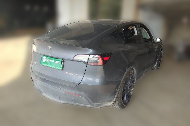 Used Tesla Model Y 2022 Performance High-Performance All-Wheel-Drive Version Rear Right 45 Deg