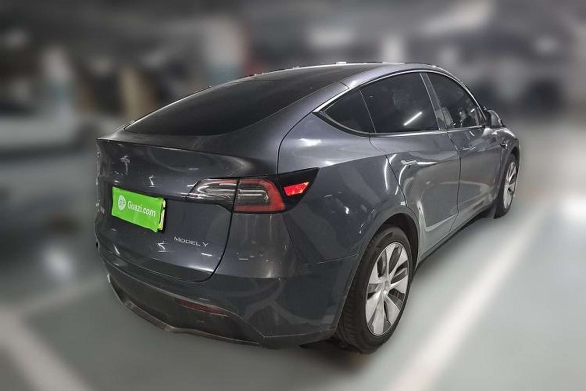 Used Tesla Model Y 2022 Revised Version Rear-Wheel Drive Rear Right 45 Deg