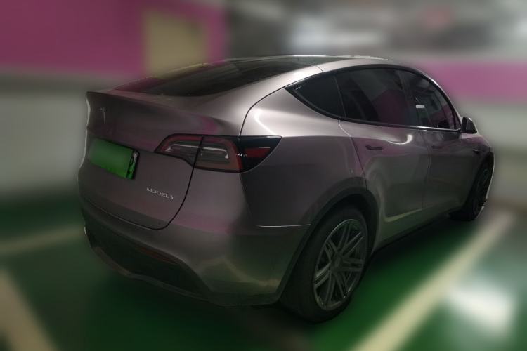 Used Tesla Model Y 2022 Revised Version Rear-Wheel Drive Rear Right 45 Deg