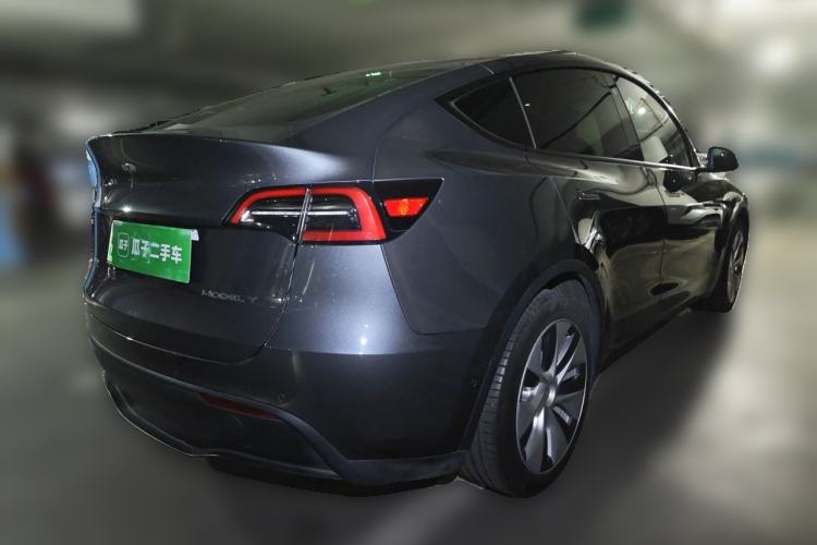 Used Tesla Model Y 2022 Revised Version Rear-Wheel Drive Rear Right 45 Deg
