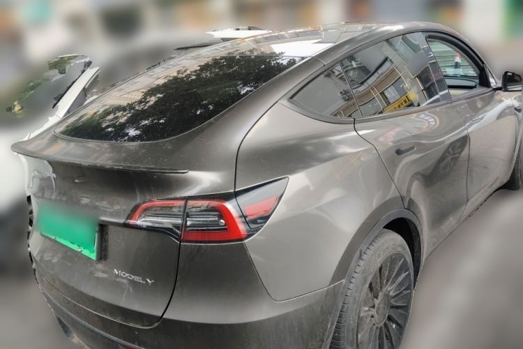 Used Tesla Model Y 2022 Revised Version Rear-Wheel Drive Rear Right 45 Deg