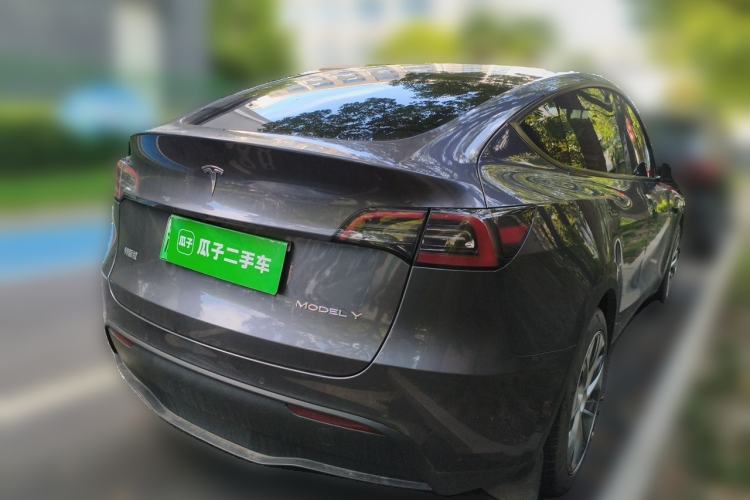 Used Tesla Model Y 2022 Revised Version Rear-Wheel Drive Rear Right 45 Deg
