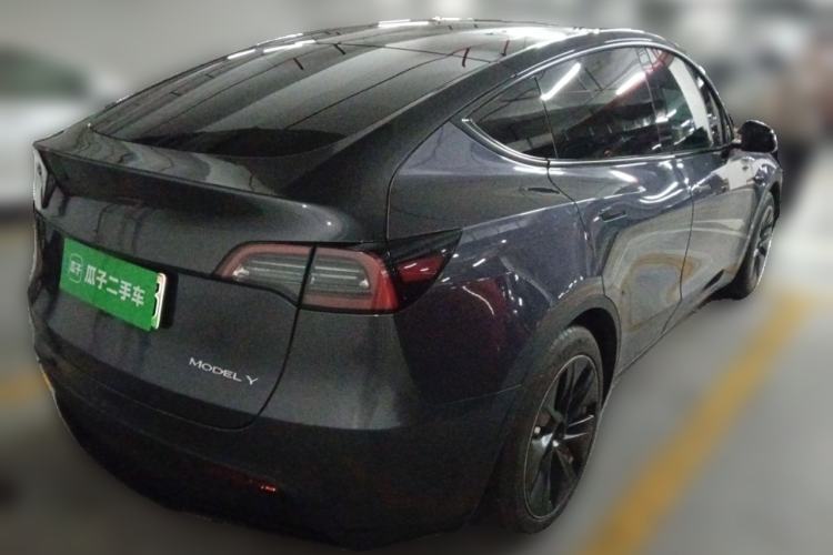 Used Tesla Model Y 2022 Revised Version Rear-Wheel Drive Rear Right 45 Deg