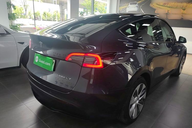 Used Tesla Model Y 2022 Revised Version Rear-Wheel Drive Rear Right 45 Deg