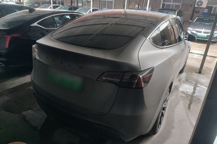 Used Tesla Model Y 2022 Revised Version Rear-Wheel Drive Rear Right 45 Deg