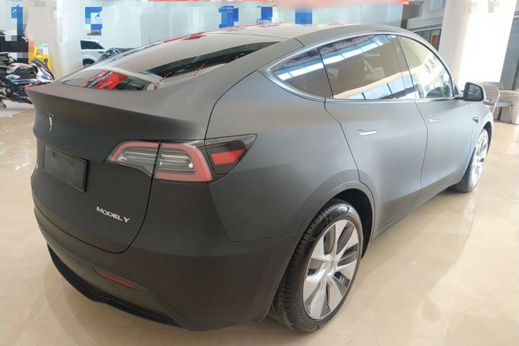 Used Tesla Model Y 2022 Rear-Wheel-Drive Version Rear Right 45 Deg