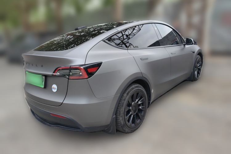 Used Tesla Model Y 2022 Revised Version Rear-Wheel Drive Rear Right 45 Deg