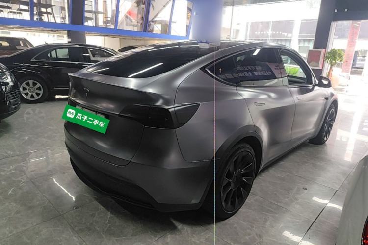 Used Tesla Model Y 2022 Rear-Wheel-Drive Version Rear Right 45 Deg
