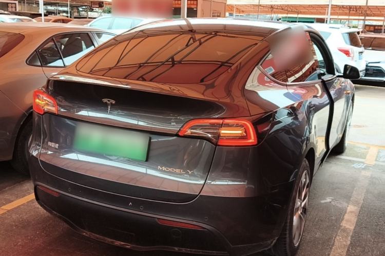 Used Tesla Model Y 2022 Revised Version Rear-Wheel Drive Rear Right 45 Deg