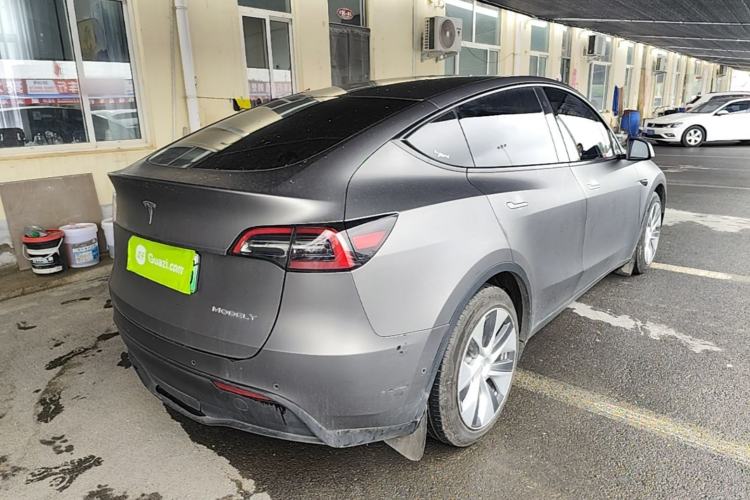 Used Tesla Model Y 2022 Rear-Wheel-Drive Version Rear Right 45 Deg