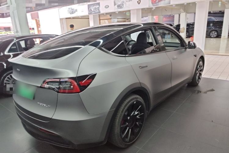 Used Tesla Model Y 2022 Revised Version Rear-Wheel Drive Rear Right 45 Deg