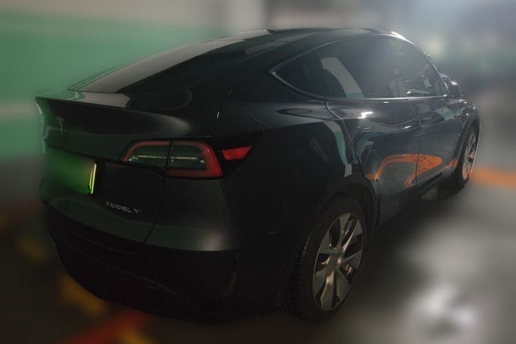 Used Tesla Model Y 2022 Revised Version Rear-Wheel Drive Rear Right 45 Deg