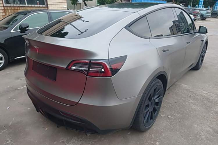 Used Tesla Model Y 2022 Rear-Wheel-Drive Version Rear Right 45 Deg