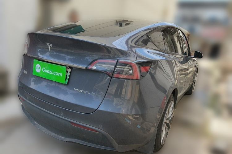 Used Tesla Model Y 2022 Revised Version Rear-Wheel Drive Rear Right 45 Deg