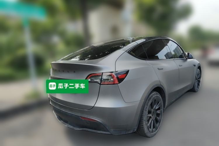 Used Tesla Model Y 2022 Revised Version Rear-Wheel Drive Rear Right 45 Deg