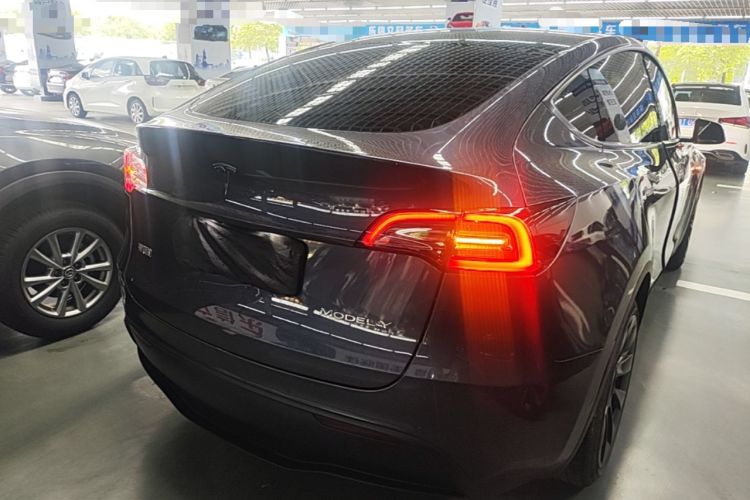 Used Tesla Model Y 2022 Revised Version Long-Range All-Wheel Drive Rear Right 45 Deg
