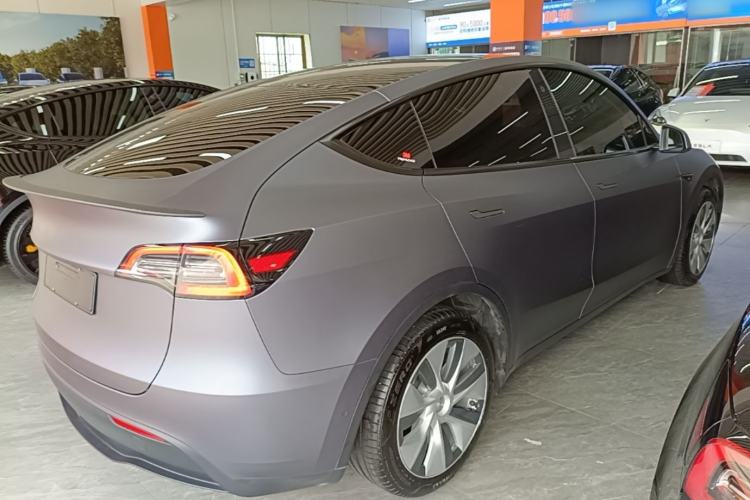 Used Tesla Model Y 2022 Revised Version Rear-Wheel Drive Rear Right 45 Deg