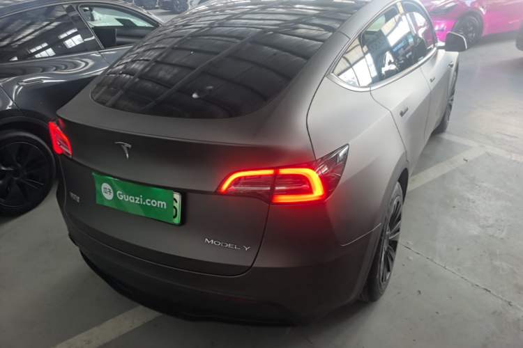Used Tesla Model Y 2022 Revised Version Rear-Wheel Drive Rear Right 45 Deg