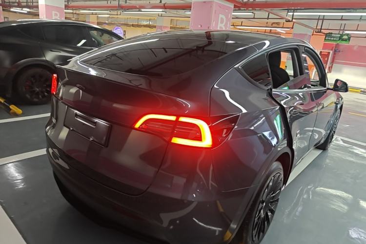 Used Tesla Model Y 2022 Revised Version Rear-Wheel Drive Rear Right 45 Deg