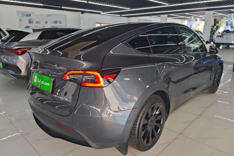 Used Tesla Model Y 2022 Revised Version Rear-Wheel Drive Rear Right 45 Deg