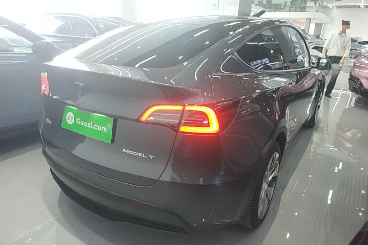 Used Tesla Model Y 2022 Revised Version Rear-Wheel Drive Rear Right 45 Deg
