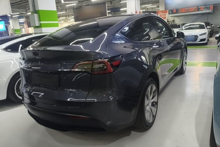 Used Tesla Model Y 2022 Revised Version Rear-Wheel Drive Rear Right 45 Deg