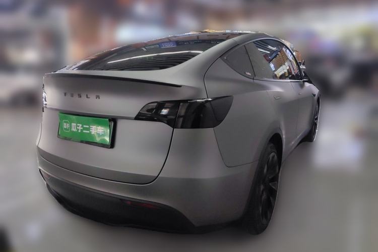Used Tesla Model Y 2022 Revised Version Rear-Wheel Drive Rear Right 45 Deg